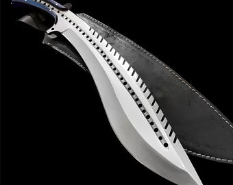 Handmade D2 Steel Full Tang Hunting Knife - Micarta Handle, Best For Camping and Outdoor Activities, Perfect Gift