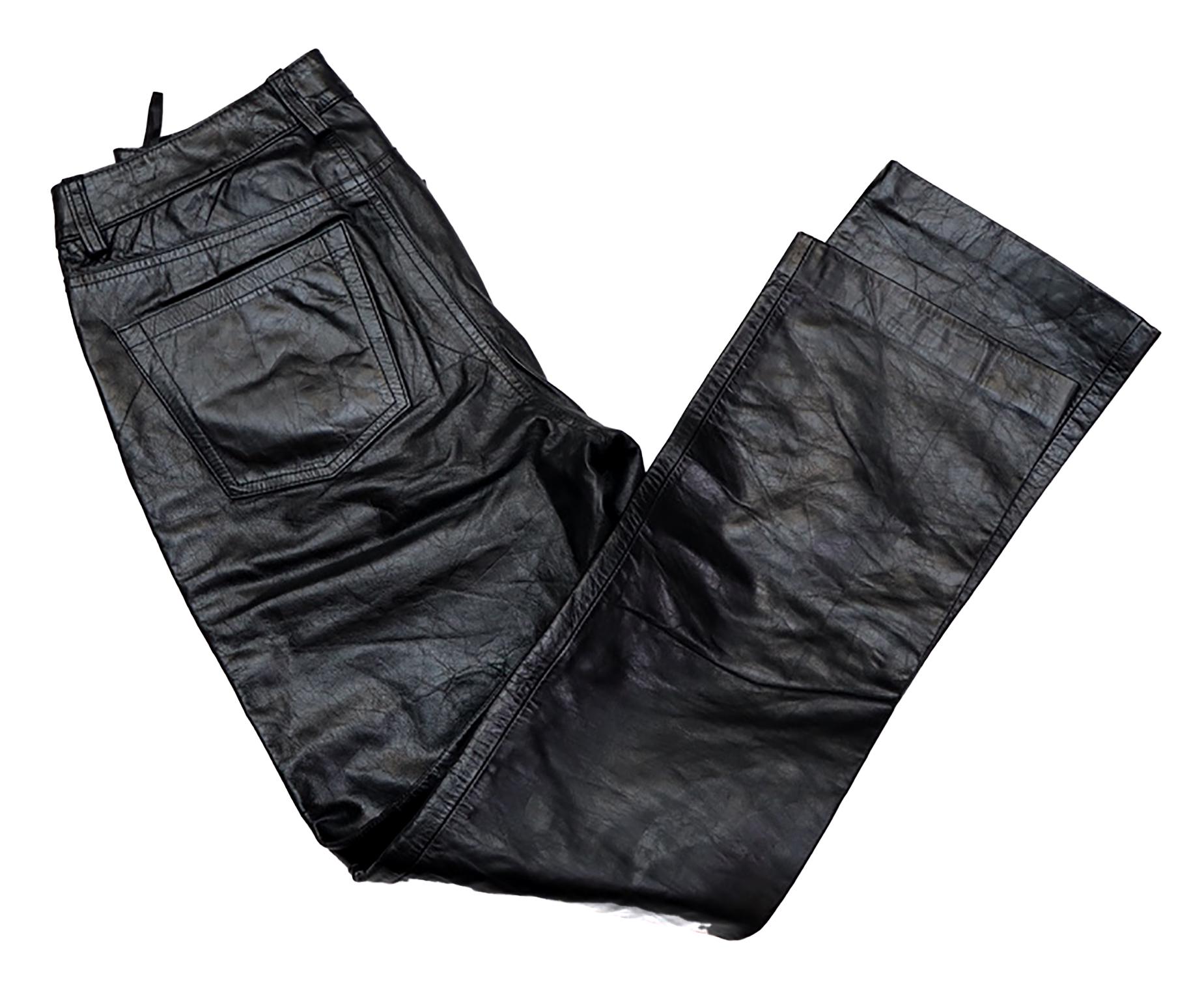 Gap Leather Pants - Etsy Gap Leather Pants - Etsy