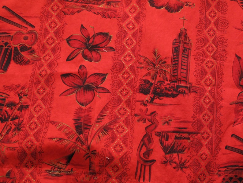 vintage made in Hawaii aloha shirt