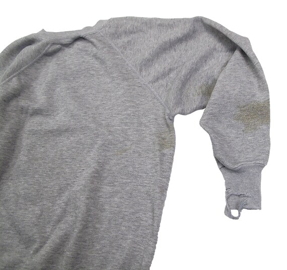 vintage grey pigs sweatshirt - image 3