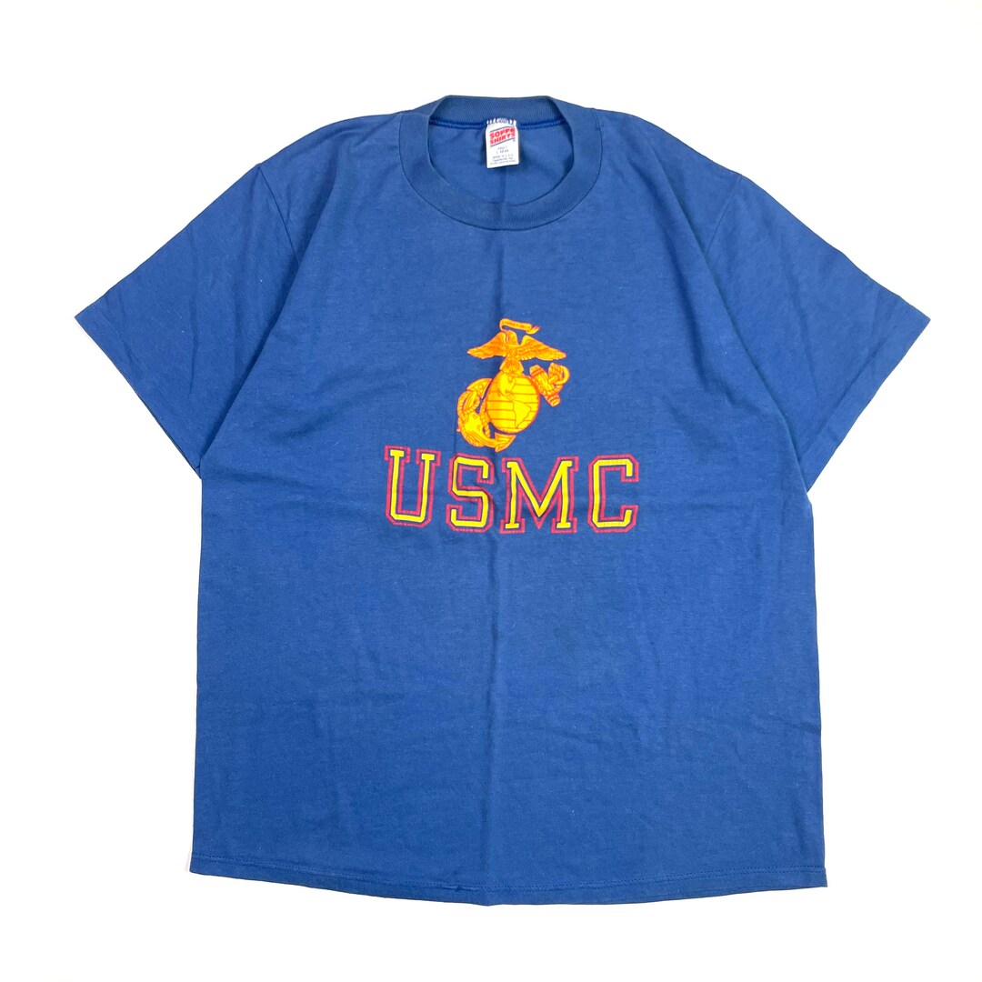 Vintage USMC T Shirt Etsy