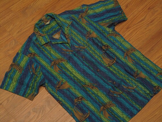 vintage Hookano aloha shirt - image 3