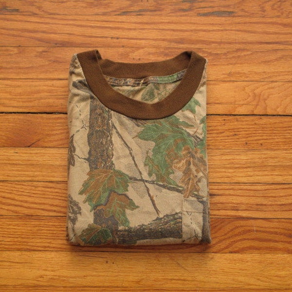 mens vintage ral tree camo long sleeve t shirt