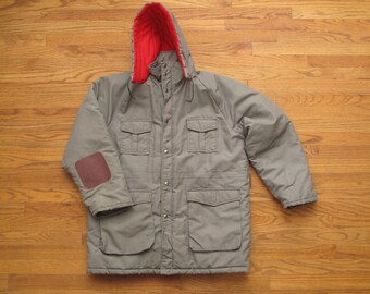 mens vintage Cal craft insulated parka