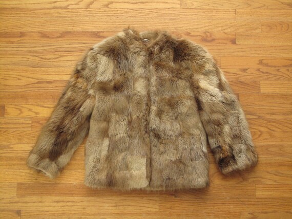 vintage beaver fur coat - image 1