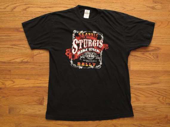 Vintage Sturgis Motorcycle Rally T Shirt - Etsy