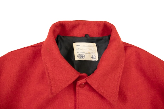 vintage wool varsity jacket - image 4