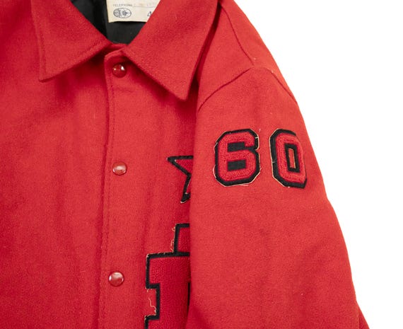 vintage wool varsity jacket - image 5