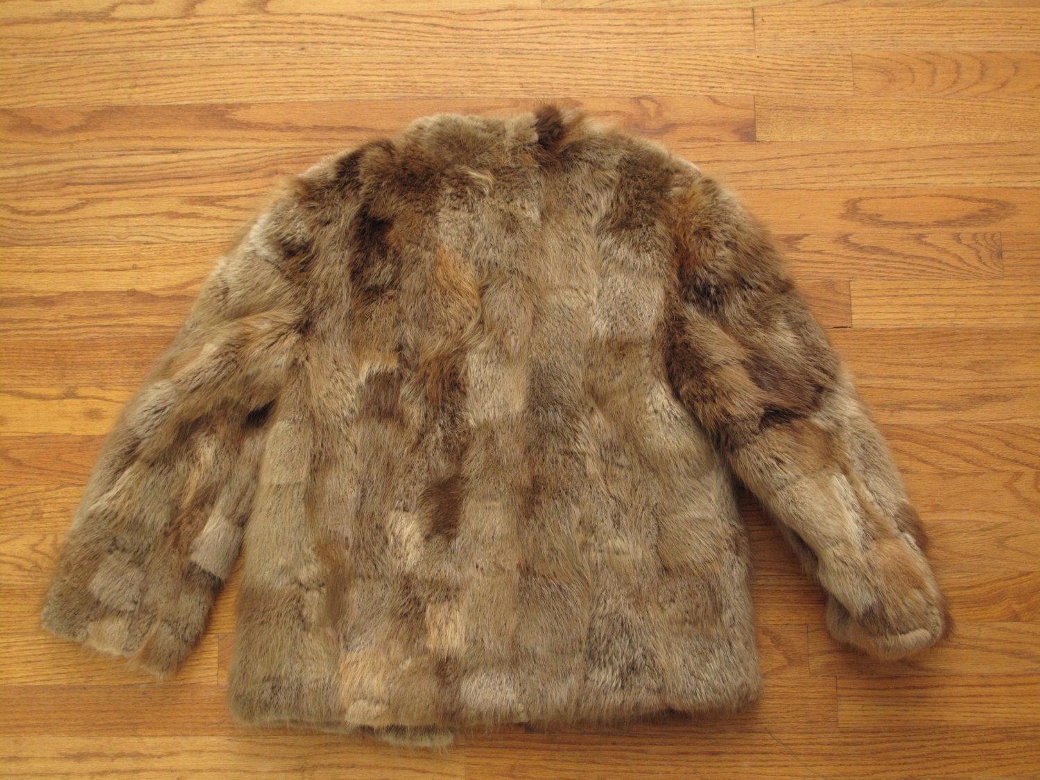 Vintage Beaver Fur Coat - Etsy