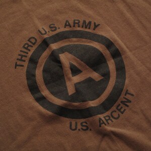 vintage third army ARCENT t shirt