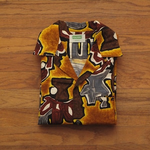vintage Malahini barkcloth aloha shirt