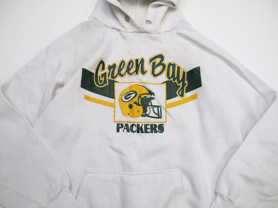 80s Champion Green Bay Packers hooded sweatshirt - image 3