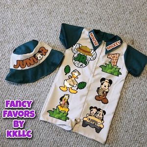 Kids Character Outfit Any Theme or Color Jumpsuit Birthday Outfit Read Full Description