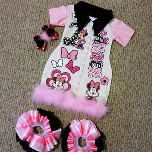 Minnie Kids Character Outfit Any Theme or Color Dress Birthday Outfit Read Full Description