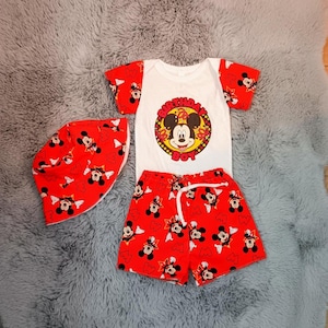 Kids Character 3 Piece Outfit Any Theme or Color Denim Birthday Outfit Read Full Description