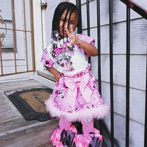 Kids Character 4 Piece Outfit Any Theme or Color Birthday Outfit Read Full Description
