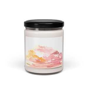 Sunset Dream- Scented Soy Candle | Relaxing Aromatherapy, Home Decor, Gift for Her, Self-Care, Cozy Evening