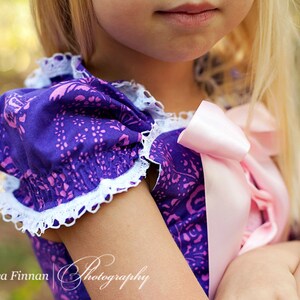 Charlotte-Rose Princess Dress kids costume sewing PDF pattern tutorial for girls and toddlers INSTANT DOWNLOAD image 4