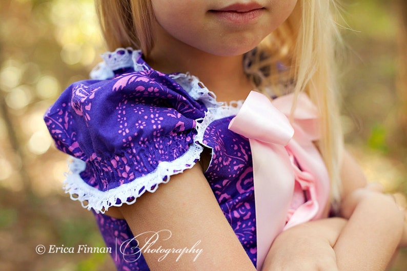 Charlotte-Rose Princess Dress kids costume sewing PDF pattern tutorial for girls and toddlers INSTANT DOWNLOAD image 4