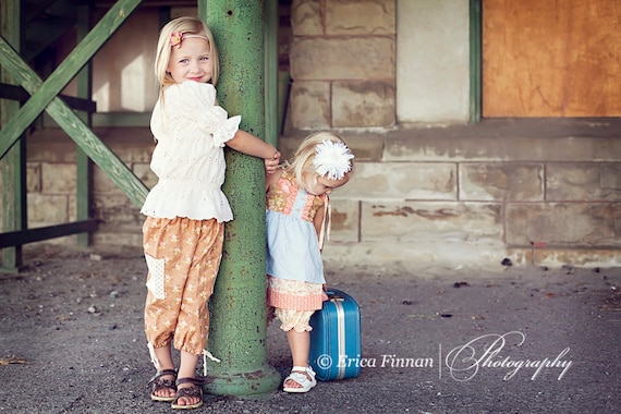 Pants Shorts Capris Bloomers children's clothing sewing PDF tutorial Pattern by Tenderfeet Stitches INSTANT DOWNLOAD