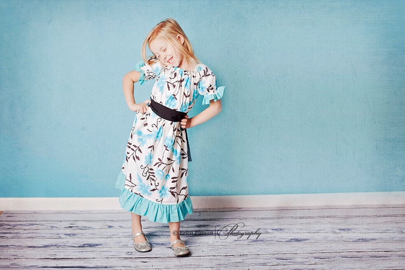 Plum Creek Prairie Girls Dress sewing pattern tutorial PDF childrens clothing for kids babies child INSTANT DOWNLOAD image 2