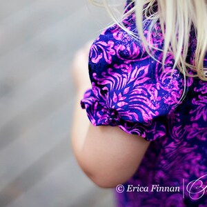 Tennis Dress or Top child&#39;s clothing sewing PDF tutorial pattern by Tenderfeet Stitches INSTANT DOWNLOAD