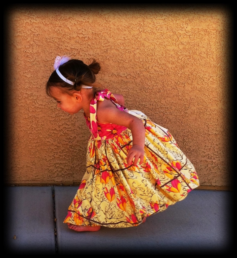 Bubble Dress Nähanleitung PDF Schnittmuster Korsett Kleid für Mädchen Kinder und Kinder SOFORT DOWNLOAD Bild 3