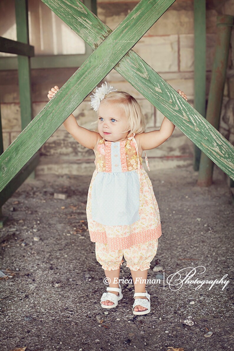 Pants Shorts Capris Bloomers children's clothing sewing PDF tutorial Pattern by Tenderfeet Stitches INSTANT DOWNLOAD image 2