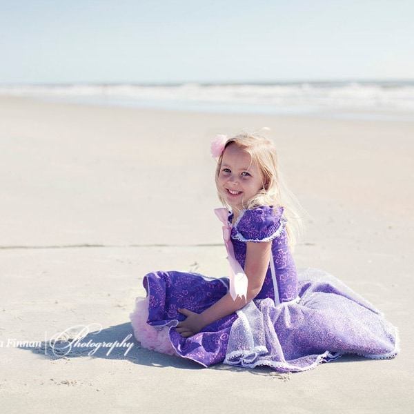 Charlotte-Rose Princess Dress kids costume sewing PDF pattern tutorial for girls and toddlers INSTANT DOWNLOAD