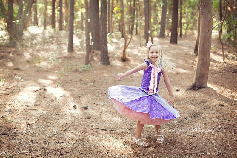 Charlotte-Rose Princess Dress kids costume sewing PDF pattern tutorial for girls and toddlers INSTANT DOWNLOAD image 3