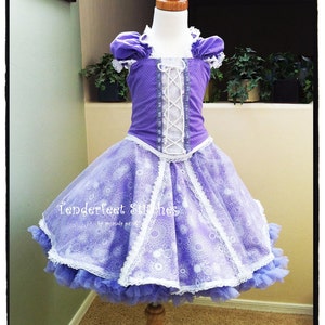 Charlotte-Rose Princess Dress kids costume sewing PDF pattern tutorial for girls and toddlers INSTANT DOWNLOAD image 5