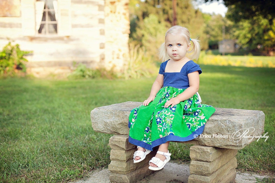 Children's Clothing Sewing Pattern PDF Tutorial Patchwork Etsy