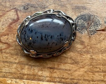 Beautiful Agate Brooch