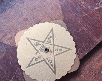 Vintage Freemasonry pocket calendar