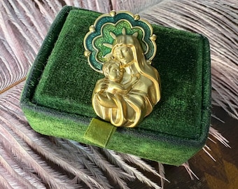 Mother and Child pin
