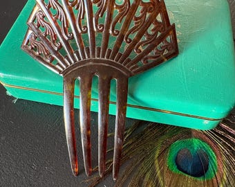 Vintage Bakelite Hair Comb