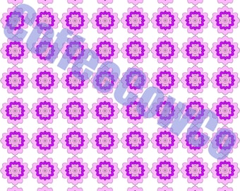 Pink flower pattern, PNG, digital download, flowers, floral print, cute pattern
