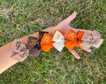 Personalized Monogram bows