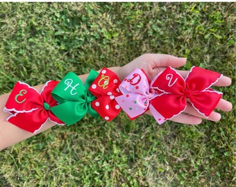 Personalized Monogram bows