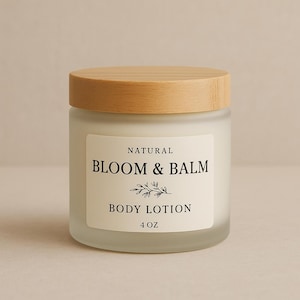 Natural Body Cream | Organic Skincare for Sensitive Skin | Safe for Babies | Mothers Day Gift | Small Batch Body Care
