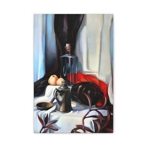 Artistic Still Life Canvas Print - Modern Home Decor, Wall Art for Kitchens, Gift for Art Lovers, Unique Housewarming Gift