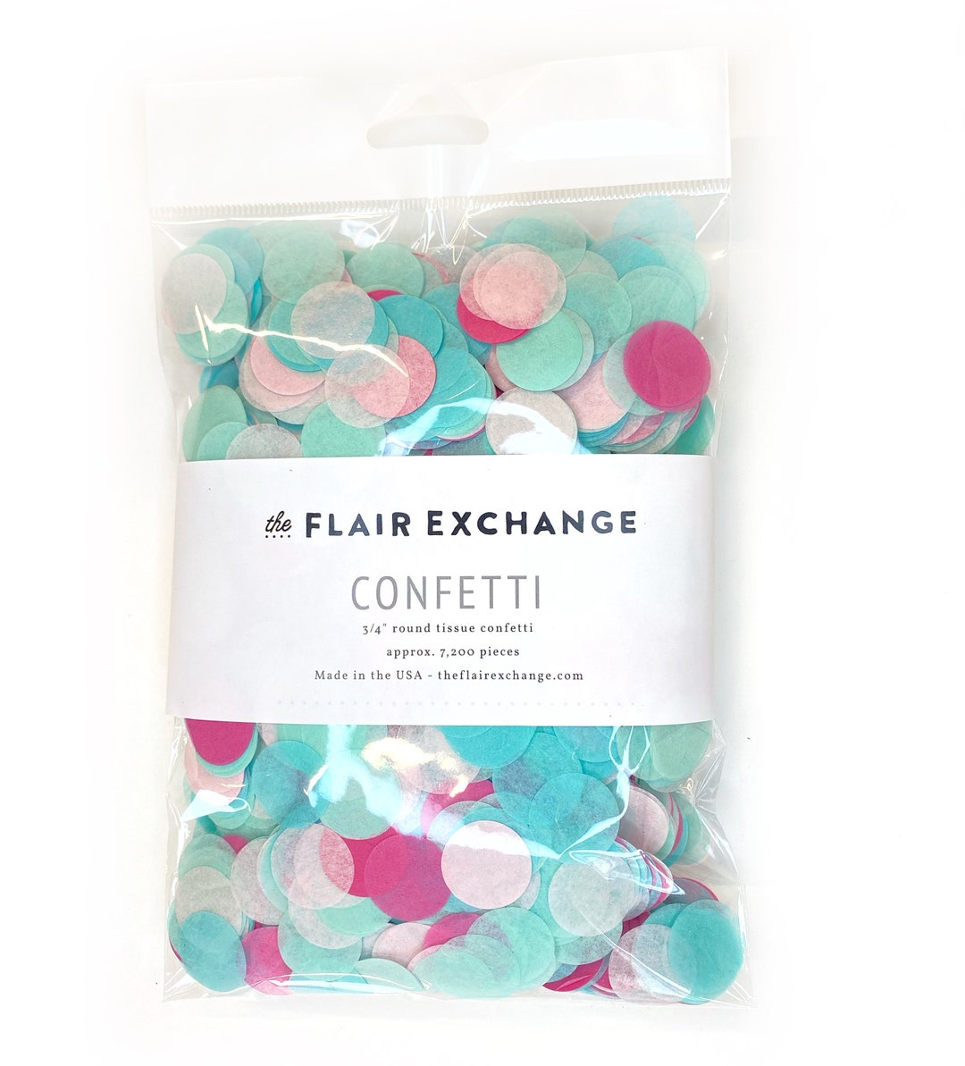 Bulk Pack Confetti - Candy Shoppe: Raspberry, Mint, Aqua, Blush - DIY ...