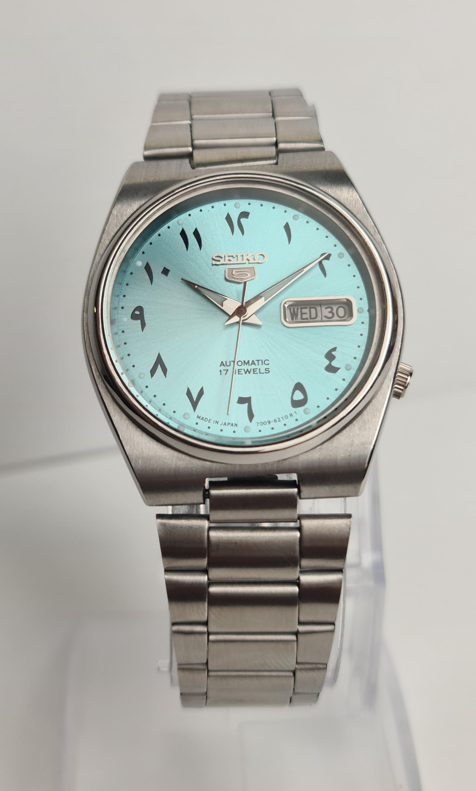 SEIKO5 セイコー5 自動巻き　腕時計　アラビア数字 SEIKO 5 セイコーファイブ アラビア数字 自動巻き SNK381K1 海外