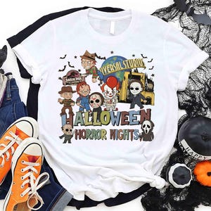 Comfort Colors® Universal Studios Halloween Horror Nights Shirt, Halloween Horror Shirt, Gift Tee For Halloween Spooky Season Trick or Treat