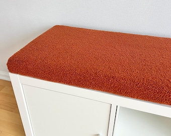 Alpaca Bouclé Bench Cushion | IKEA Kallax Shelf Seat Pad