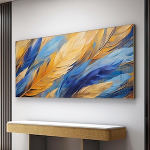 Wall Art Canvas Schilderij Abstracte Veer Posters en Prints Foto &#39;S voor Woonkamer Moderne Cuadros Woondecoratie