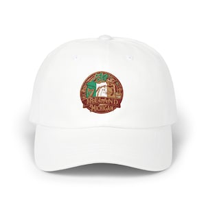 Casquette papa phoque du Michigan d'Irlande | Casquette State Patch vintage