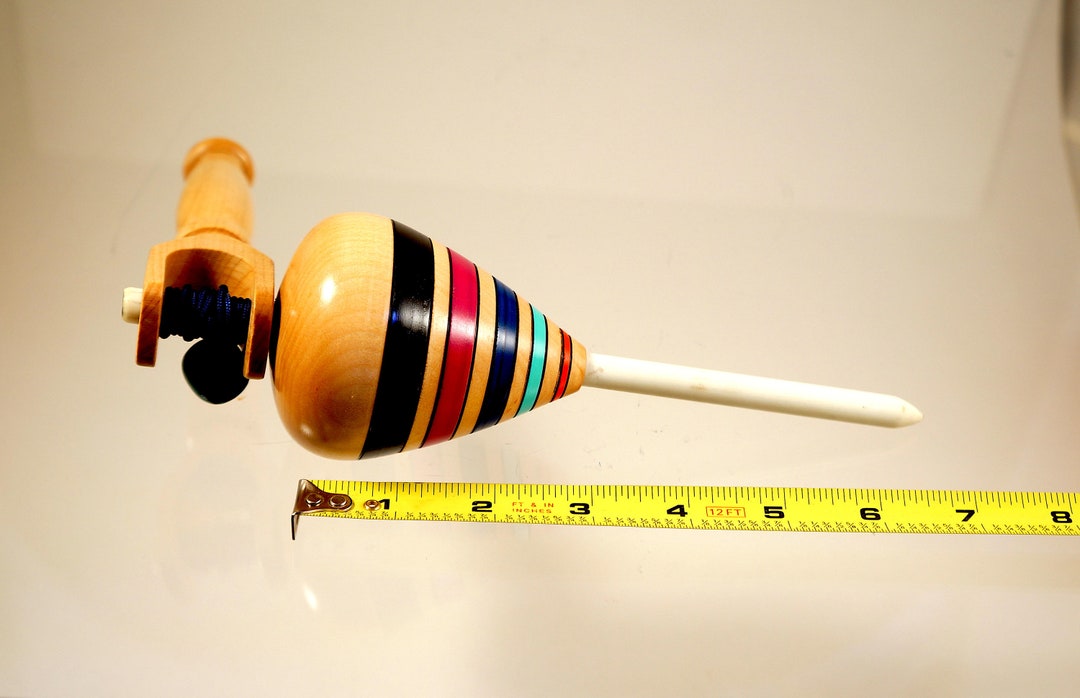Top Toy Design Toy Top. Wood Spinning Top With Handle. Handmade Heirloom Toy. - Etsy