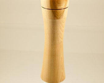 Pepper or Salt mill. Handmade spice grinder. CrushGrind mechanism.