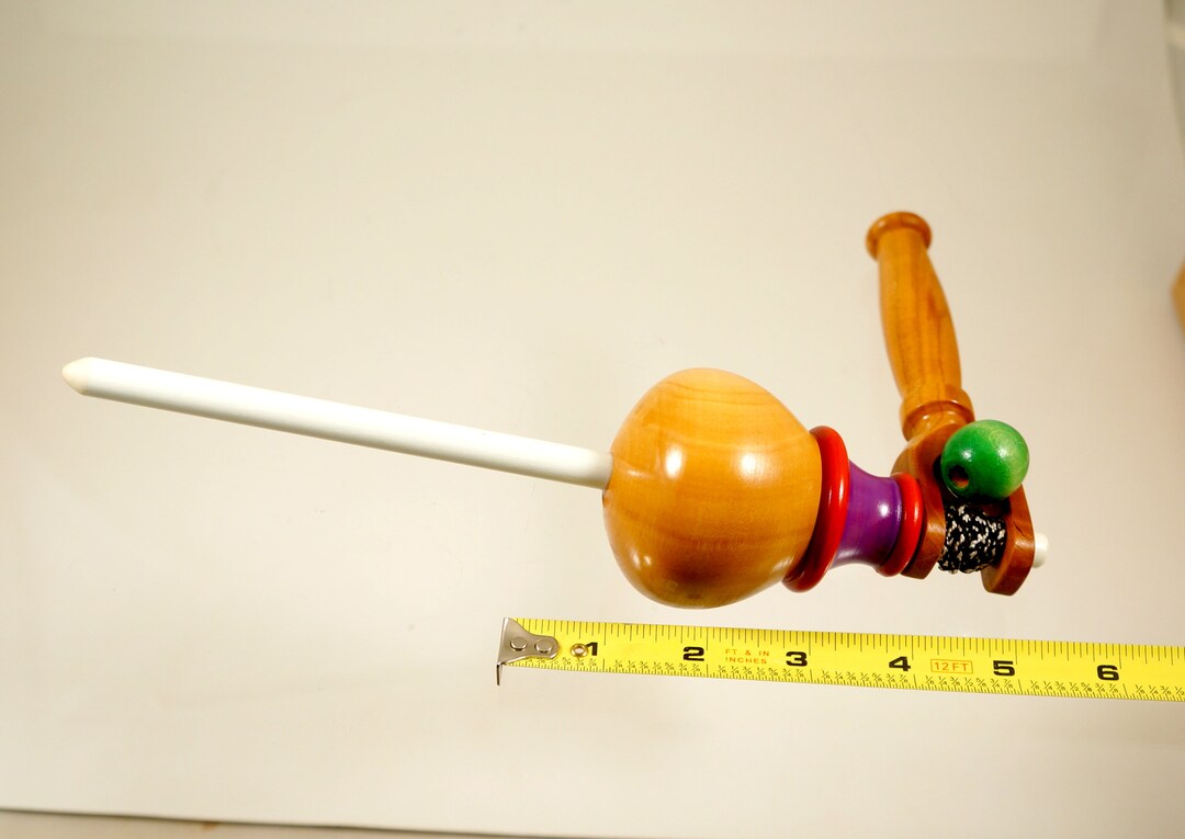 Toy Top. Wood Spinning Top With Handle. Handmade Heirloom Toy. Etsy